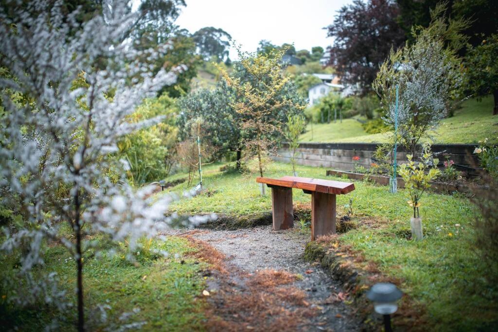 Superb Studio Retreat With Spa, Pool & Bbq Access Whanganui Buitenkant foto